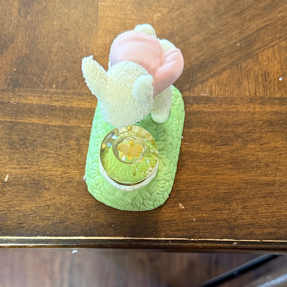 Snowbunnies Bunny Figurine dept 56 if you love it, let it go - Picture 6 of 8